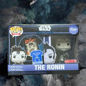 The ronin Funko pop figure and Tshirt set